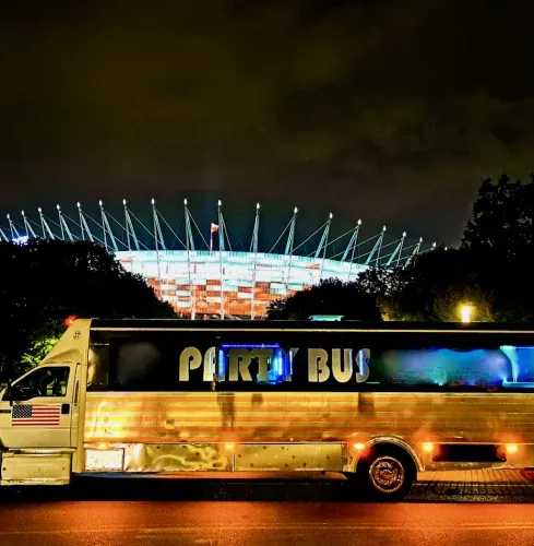 Warsaw AMERICAN PARTY BUS + CLUB