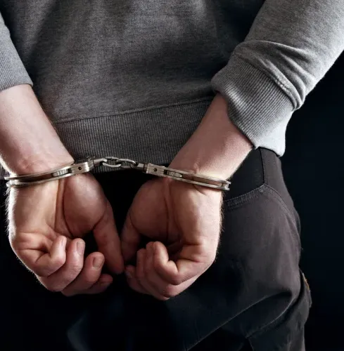 Warsaw ARREST IN COMMUNIST STYLE
