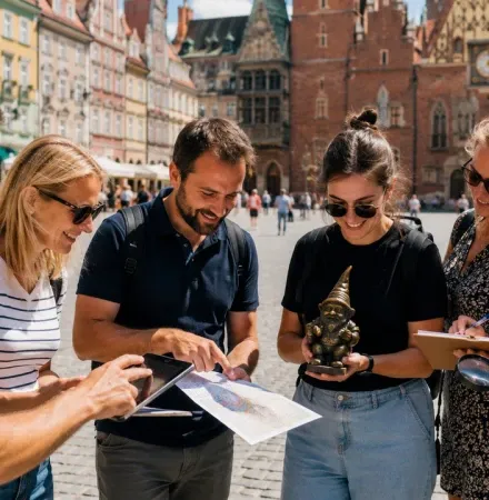 Wroclaw CITY GAME: FOLLOWING THE TRAIL OF THE DWARFS